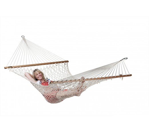North American Style Hamac à Barres Virginia Écru