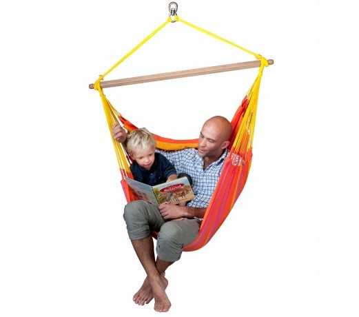 Hamac Chaise Sonrisa Mandarine