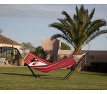 Steely Tamarillo : hamac avec support