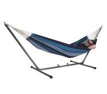 Set Sagay Sablayan Blue Stripe hamac avec support