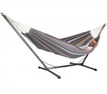 Sagay XL Sablayan Cappuccino : hamac double avec support