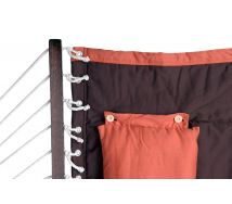 Palm Beach terracotta : hamac à barre