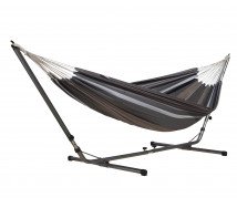 Sagay XL Sablayan Cappuccino : hamac double avec support