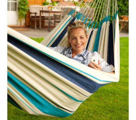 Hamac Simple Caribena Aqua Blue